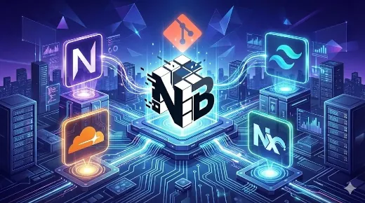 Nextblock cover showcasing dashboards and blocks